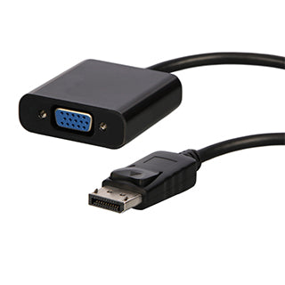 Display Port to VGA Converter: Connect Your VGA Display to a DisplayPort Source Display Port to VGA Converter: Connect Your VGA Display to a DisplayPort Source